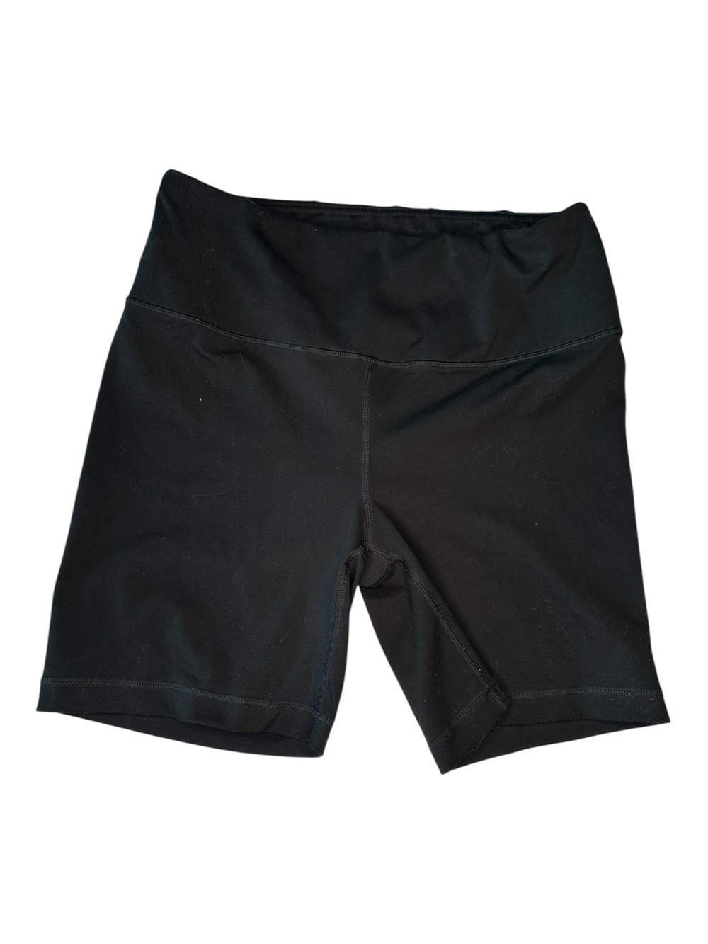Yogalicious Lux Biker Shorts Women XL Black High Rise Yoga Workout Athletic